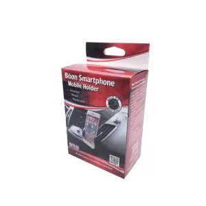 Mobile Holder Suitable for Car Air Vents Black With White Logo Feral 22114
