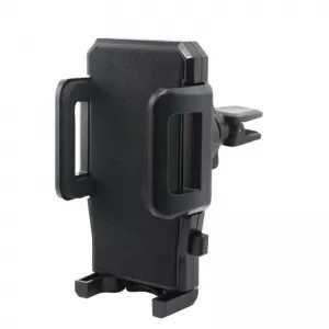 Mobile Holder Suitable for Car Air Vents Black With White Logo Feral 22115