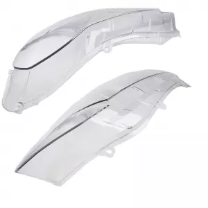 Headlights Lens Glasses suitable for BMW X5 E70 07-13 2 Pcs-image-6297044