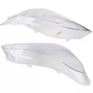 Headlights Lens Glasses suitable for BMW X5 E70 07-13 2 Pcs-image-6297045