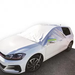 Windscreen & Front Windows Sun Shade Cover With Reflective Stripes On Mirrors 250x170cm 13077-image-6297068