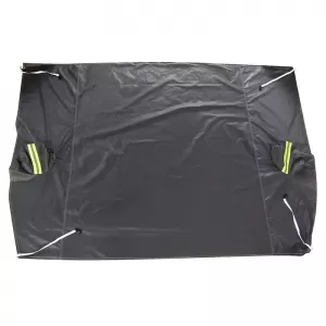 Windscreen & Front Windows Sun Shade Cover With Reflective Stripes On Mirrors & Elastic Straps Premium 250x170cm-image-6297074