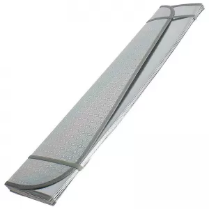 Sun Shade Interior Front Windshield Laser UV Reflecting Foldable Large Feral 145 x 70 cm-image-6297107