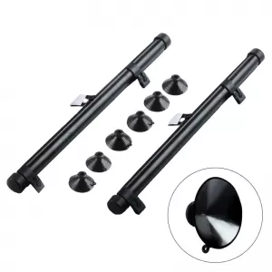 Sun Shade Interior Car Side Windows Roller 40 x 45cm 2 Pieces 13394-image-6297117