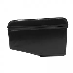 Car Armrest With Triple Drink Holder Universal Black 22228-image-6297221