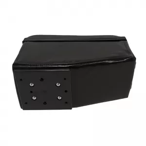 Car Armrest With Triple Drink Holder Universal Black 22228-image-6297223