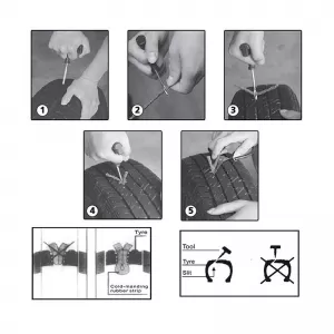 Tire Repair Kit 8 Pieces 99075-image-6297277