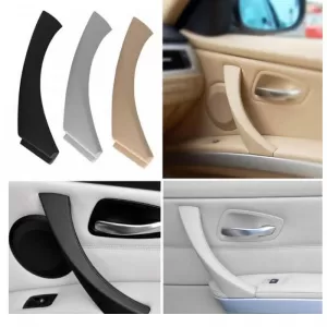 Door Handle (inside car) suitable for Bmw 3 E90 05-11 Left Rear Door Set 2 Pcs Black-image-6297292