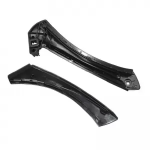 Door Handle (inside car) suitable for Bmw 3 E90 05-11 Left Rear Door Set 2 Pcs Black-image-6297296