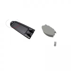 Latch suitable for Armrest suitable for VW Golf 4, Polo, Bora, Passat B5 Grey Color-image-6297329