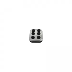 Pedal Aluminium With Footrest Suitable for Mercedes-Benz W204 07-14 / W211 02-09 / GLK 08-15 Automatic Set 4 Pcs KPMB01-image-6297462
