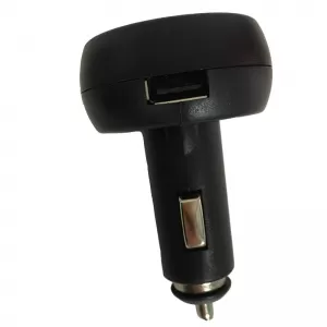 Car Voltmeter Thermometer USB Charger 3in1 With Red And Blue Numbers 99103-image-6297506