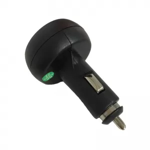 Car Voltmeter Thermometer USB Charger 3in1 With Red And Blue Numbers 99103-image-6297507