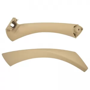 Door Handle (inside car) suitable for Bmw 3 E90 05-11 Left Rear Door Set 2 Pcs Beige-image-6297537