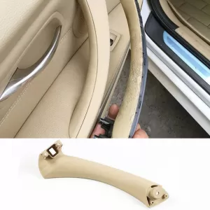 Door Handle (inside car) suitable for Bmw 3 E90 05-11 Left Rear Door Set 2 Pcs Beige-image-6297541
