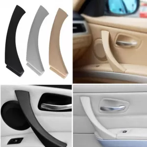 Door Handle (inside car) suitable for Bmw 3 E90 05-11 Right Front & Rear Door Set 2 Pcs Beige-image-6297551