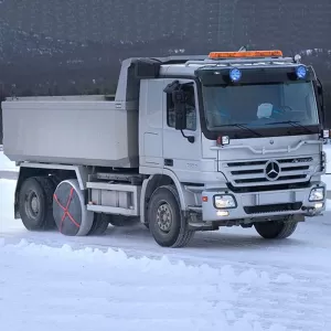 Snow Sock suitable for Truck Autosock No AL59 2 Pcs-image-6297720
