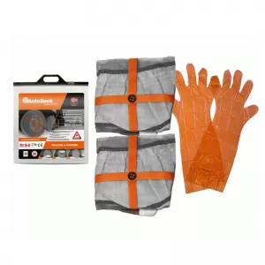 Snow Sock suitable for Truck Autosock No AL59 2 Pcs-image-6297725