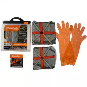 Snow Sock suitable for Truck Autosock No AL84 2 Pcs-image-6297811