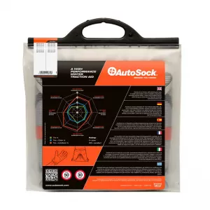 Snow Sock suitable for Truck Autosock No AL69 2 Pcs-image-6297829