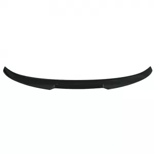 Trunk Spoiler suitable for BMW 5 F10 11-17 M4 Look Lipspoiler from ABS plastic glossy black-image-6298250