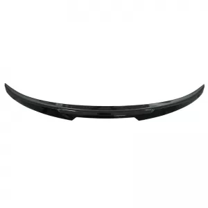 Trunk Spoiler suitable for BMW 5 F10 11-17 M4 Look Lipspoiler from ABS plastic glossy black-image-6298254