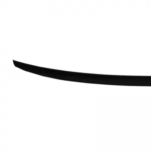Trunk Spoiler suitable for Audi A4 B9 16+ From ABS Plastic Glossy Black-image-6298266
