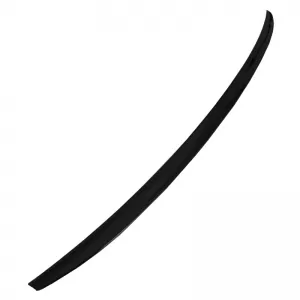 Trunk Spoiler suitable for Audi A4 B9 16+ From ABS Plastic Glossy Black-image-6298267