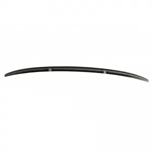 Trunk Spoiler suitable for Audi A4 B9 16+ From ABS Plastic Glossy Black-image-6298269
