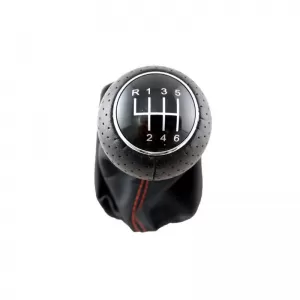 Shift Knob With Boot Black Suitable for Audi A3 8L With 6 Speed GK0242-image-6298390