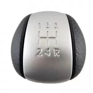 Shift Knob Black/Chrome suitable for Nissan Qashqai J10 5 With 5 Speed GK1601-image-6298394