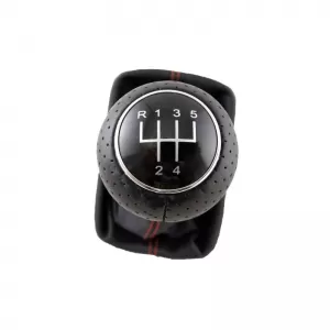 Shift Knob With Boot Black Suitable for Audi A3 8L With 5 Speed 12mm GK0241-image-6298399