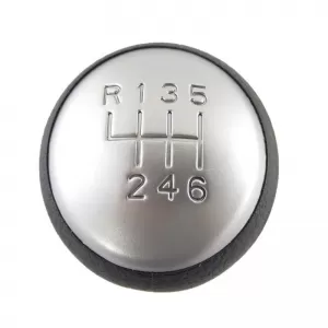 Shift Knob Black/Chrome suitable for Nissan Qashqai J10 5 with 6 Speed GK1602-image-6298411