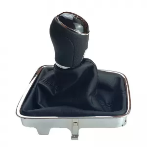 Shift Knob With Boot Black Suitable for VW Tiguan With 6 Speed GK0071-image-6298424
