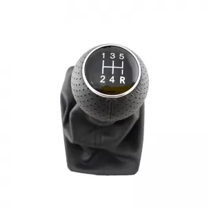 Shift Knob With Boot Black Suitable for Audi A4 B6/B7 With 5 Speed GK0201-image-6298447