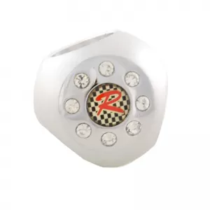 Schaltknauf Universal Chrom mit Strass und Löchern mit 4 Adaptern M6/M8/M10/M12 geeignet für normalen Rückwärtsgang FKSK010041-image-6298509