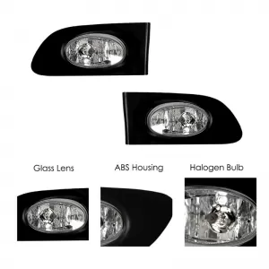 Fog Lamps suitable for Honda Jazz 03-04 ΗD-036 2 Pcs-image-6298615