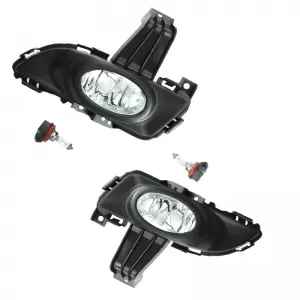 Fog Lamps suitable for Mazda 3 07-09 Sedan 2 Pcs-image-6298652