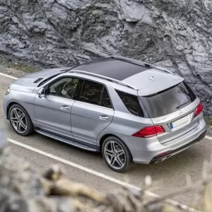 Side Steps Running Boards suitable for Mercedes-Benz ML-Class (W166) 11-19 / GLE-Class (W166) 15-19 2 pcs-image-6298723