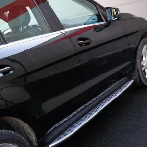 Side Steps Running Boards suitable for Mercedes-Benz ML-Class (W166) 11-19 / GLE-Class (W166) 15-19 2 pcs-image-6298726