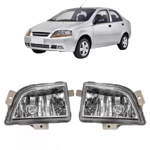 Fog Lamps suitable for Chevrolet Aveo 05-08 3/5 Doors Hatchback 2 Pcs-image-6298747