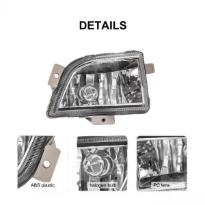 Fog Lamps suitable for Chevrolet Aveo 05-08 3/5 Doors Hatchback 2 Pcs-image-6298748