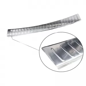Rear Bumper Protector suitable for VW Golf VII (7) 12-17 17+ Steel-image-6298760