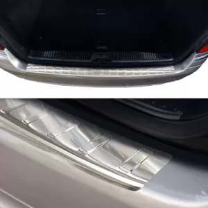 Rear Bumper Protector suitable for Mercedes-Benz E-Class W211 / S211 02-09 Caravan Steel-image-6298767