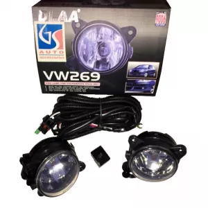 Fog Lamps suitable for VW Polo 05-09 / Cross Polo 05-09 / Transporter T5 03-10 / Crafter 06-17 / Skoda Fabia 99-10 / Roomster 06-10 2 Pcs-image-6298796