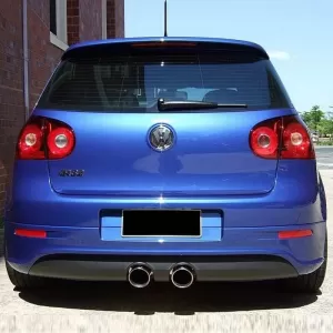Rear Bumper suitable for VW Golf V (5) 03-08 R32 Look With Heat Resistant-image-6298880