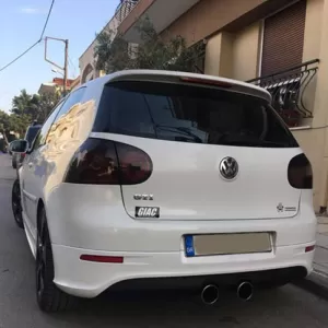 Rear Bumper suitable for VW Golf V (5) 03-08 R32 Look With Heat Resistant-image-6298884