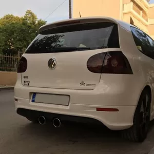 Rear Bumper suitable for VW Golf V (5) 03-08 R32 Look With Heat Resistant-image-6298885