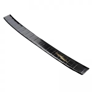 Rear Bumper Protector suitable for VW T-Roc 17+ Black Steel-image-6298905