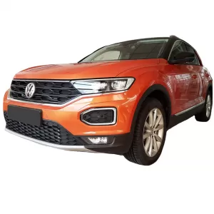 Rear Bumper Protector suitable for VW T-Roc 17+ Black Steel-image-6298909
